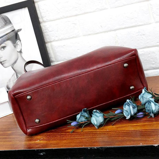 Riley - Vintage Soft 4-Piece Leather Bag Set