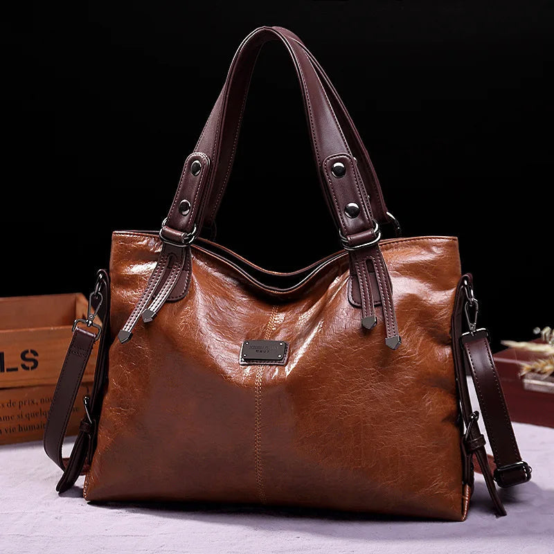 Ella - Elegant Classic Leather Bag